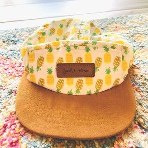 Jack and Winn toddler pineapple hat
